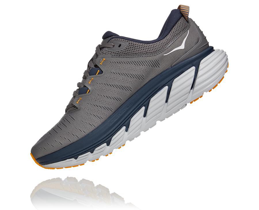 Hoka One One Tenisky Panske Siva - Gaviota 3 - 63749-AYJH